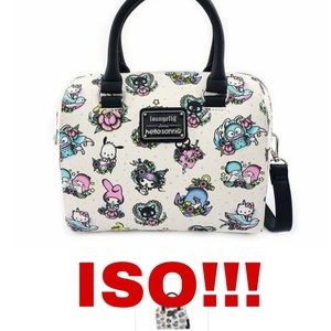 ISO! hello kitty Sanrio tattoo Loungefly bag! msg me